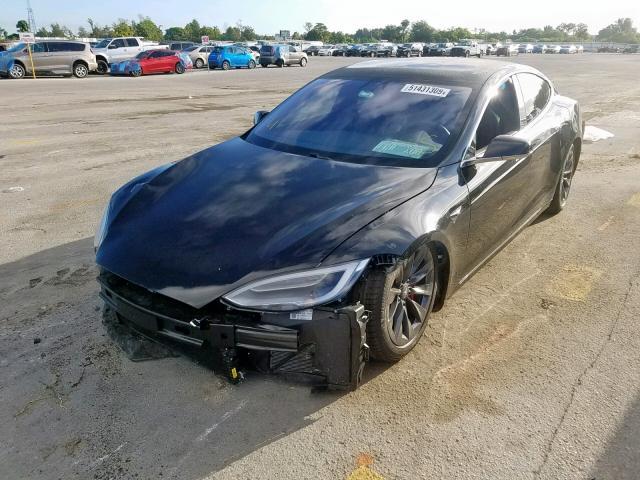 Salvage Car Tesla Model S 2019 Black For Sale In Orlando Fl