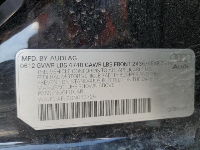 2013 AUDI A4 PREMIUM PLUS for Sale